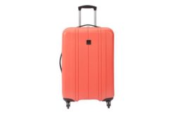 Revelation Santorini Hard 4 Wheel Medium Suitcase - Coral.